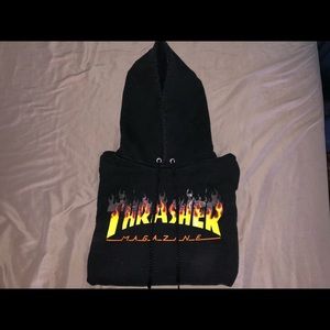 ThrasheR BBQ Flame Hoodie
